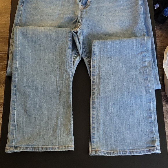 Light Blue Bootcut Jeans - Picture 2 of 3
